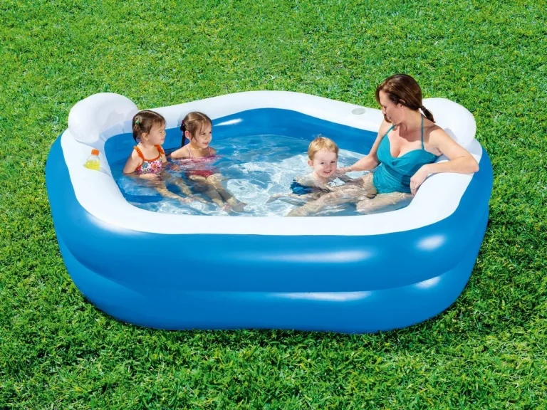 Napuhajući Peterokutni Bazen 213 × 207 × 69 Cm Bestway 54153 5