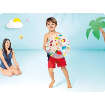 Napuhana Lopta Za Plažu Ø 51 Cm Intex 59040 Sladoled 3