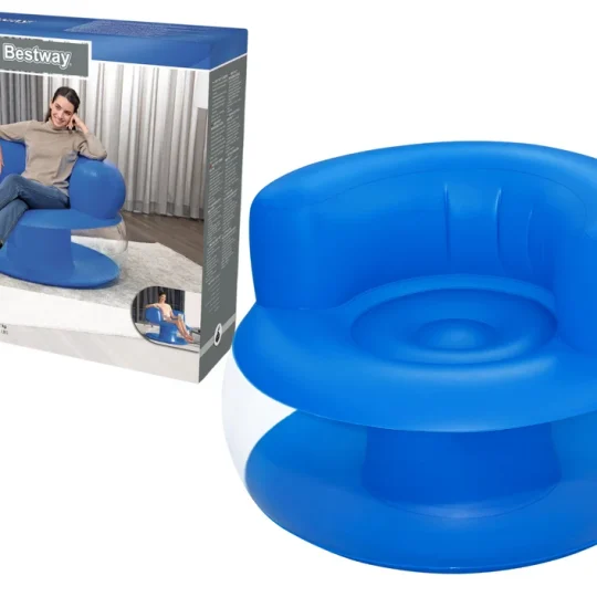 Napuhana Plava Ležaljka 112 X 112 X 70 Cm Bestway 75138 1
