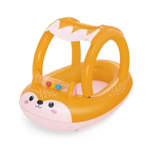 Napuhana Splav Fox Za Djecu 3+ Bestway 94x66cm + Napuhana Krovna Konstrukcija + Senzorna Zvečka 1