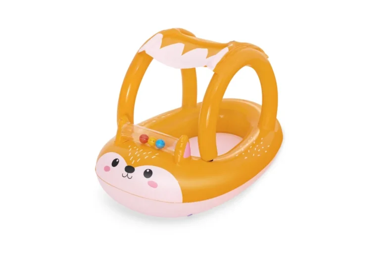 Napuhana Splav Fox Za Djecu 3+ Bestway 94x66cm + Napuhana Krovna Konstrukcija + Senzorna Zvečka 1