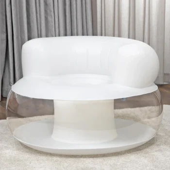 Napuhana Stolica Bijela 112 X 112 X 70 Cm Bestway 75138 8