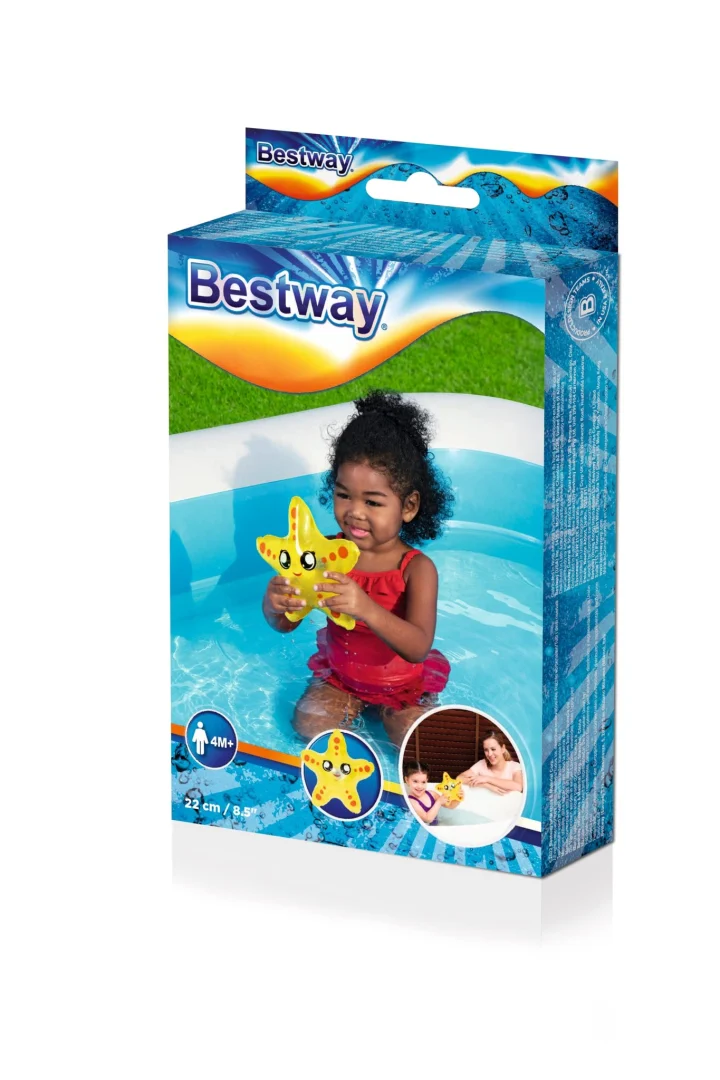 Napuhana Vodena Igračka Morska Zvijezda Za Djecu Bestway Bath Buddies 3