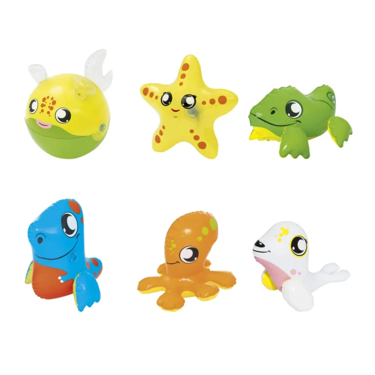 Napuhana Vodena Igračka Za Djecu Bestway Fish Bath Buddies 4