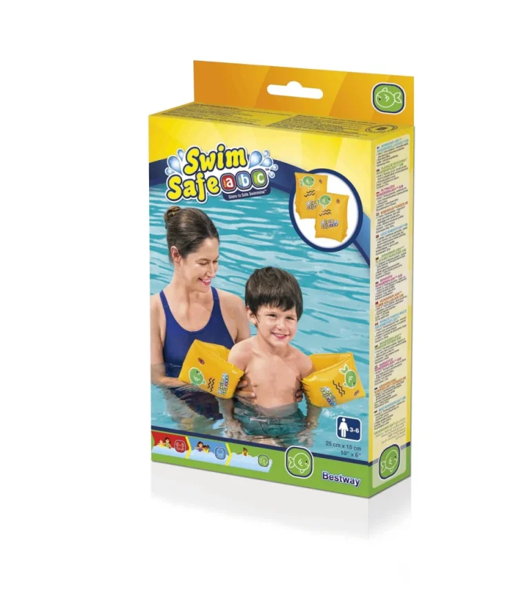 Napuhane Narukvice Za Plivanje žute Veličine 25x15 Cm Bestway, žuta 4