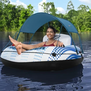 Napuhani Hydro Force Ploha Za Plivanje S Krovom 123x123x51cm Bestway + Mrežasto Dno + Naslon 3