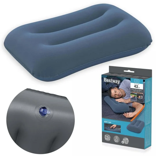 Napuhani Baršunasti Jastuk 42 × 26 Cm Bestway 67121 · 67121 02 1