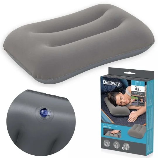 Napuhani Baršunasti Jastuk 42 × 26 Cm Bestway 67121 1