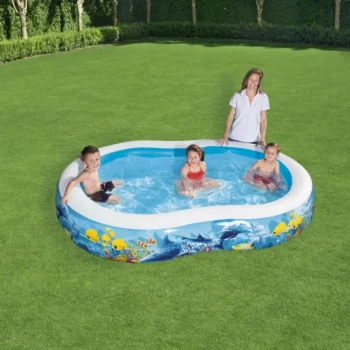 Napuhani Bazen Dubokomorski 262x157x46cm Za Djecu 3+ Bestway + Zakrpa Za Popravak 6