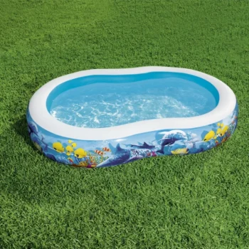 Napuhani Bazen Dubokomorski 262x157x46cm Za Djecu 3+ Bestway + Zakrpa Za Popravak 8