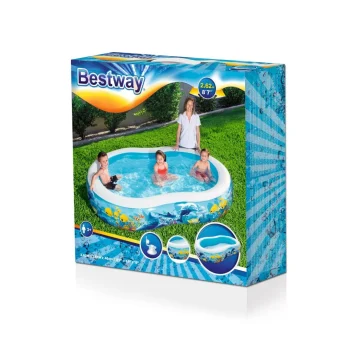 Napuhani Bazen Dubokomorski 262x157x46cm Za Djecu 3+ Bestway + Zakrpa Za Popravak 9