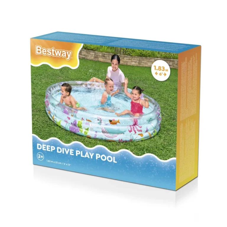 Napuhani Bazen Sea World Za Djecu 2+ Bestway 183x33cm 8
