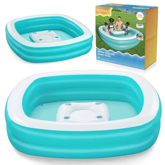 Napuhani Bazen Sippin' Summer 218 X 218 X 48 Cm Bestway 54446 1
