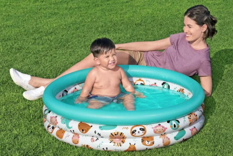 Napuhani Bazen Za Djecu 102x25cm Ribice Bestway + Zakrpa Za Popravak 8