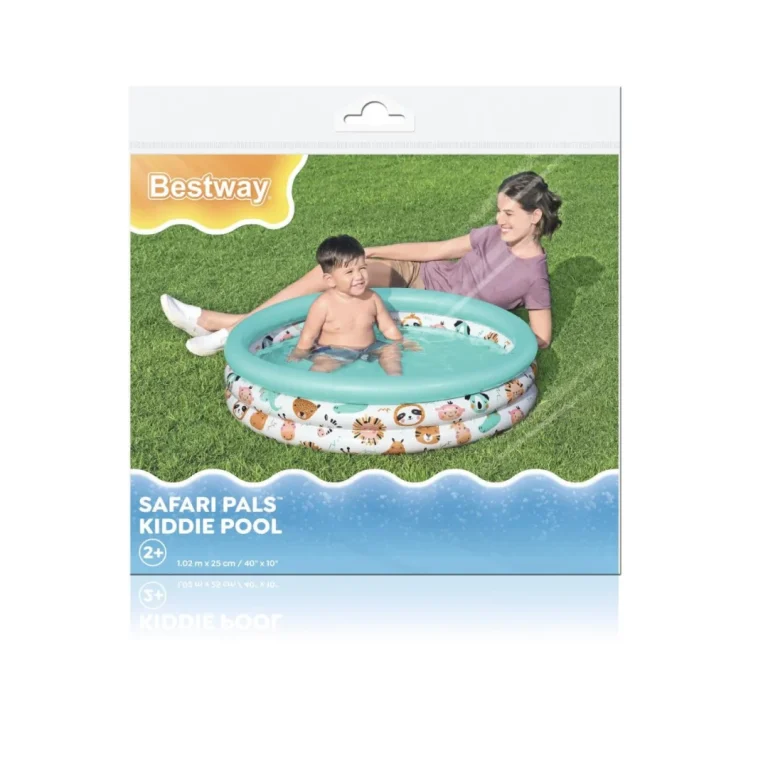 Napuhani Bazen Za Djecu 102x25cm Ribice Bestway + Zakrpa Za Popravak 9