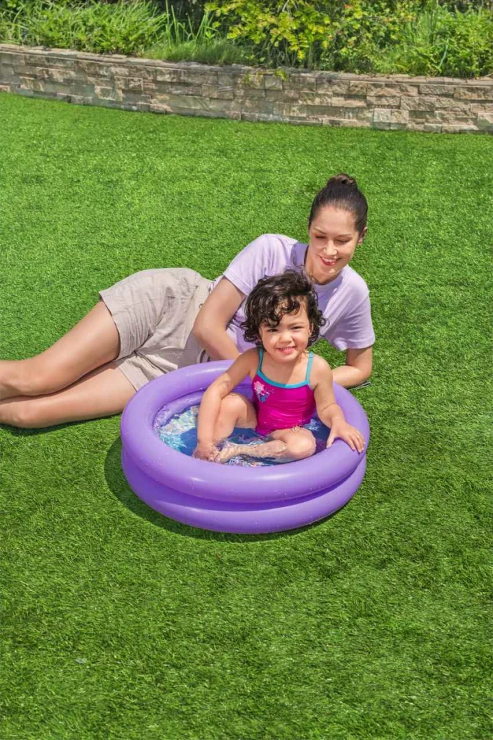 Napuhani Bazen Za Djecu Ljubičasti Bazen 61x15cm Bestway + Zakrpa Za Popravak 2