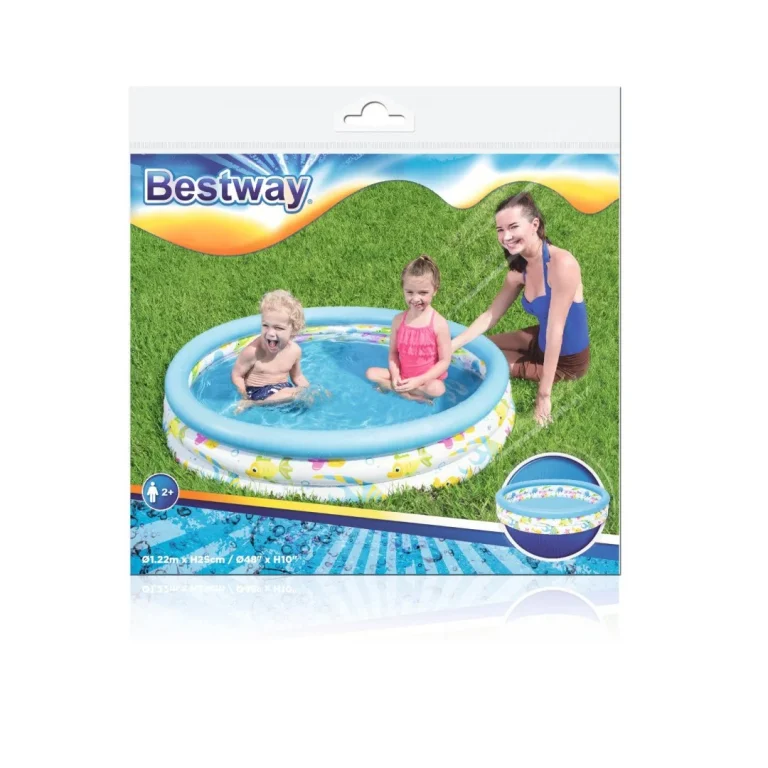 Napuhani Bazen Za Djecu S Ribicama Bestway 122x25cm 3