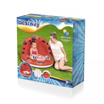 Napuhani Dječji Bazen Bubamara Crvena 97x66 Bestway Vrtni Bazen Za Djecu 5