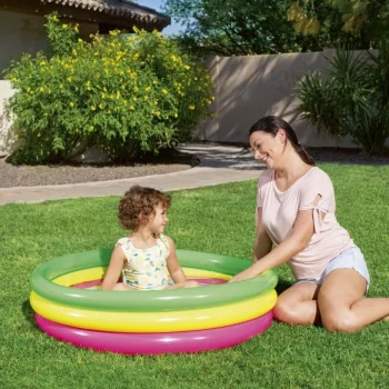 Napuhani Dječji Bazen Duga 102x25cm Bestway + Zakrpa Za Popravak 6
