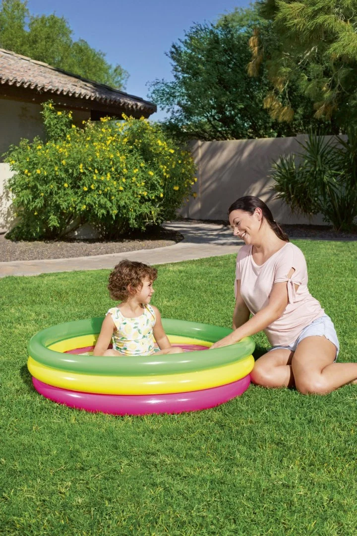 Napuhani Dječji Bazen Duga 102x25cm Bestway + Zakrpa Za Popravak 6