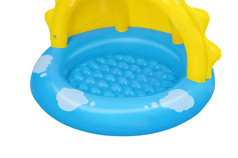 Napuhani Dječji Bazen Sunny Za Djecu 2+ Bestway 101x97x71 + Odvojivi Krov + Napuhano Dno 2