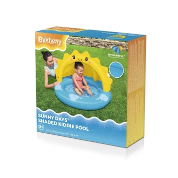 Napuhani Dječji Bazen Sunny Za Djecu 2+ Bestway 101x97x71 + Odvojivi Krov + Napuhano Dno 8