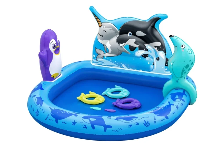 Napuhani Dječji Bazen Za Igru ​​sea Expedition Za Djecu 2+ Bestway 134x131x73cm + Pribor Za 1