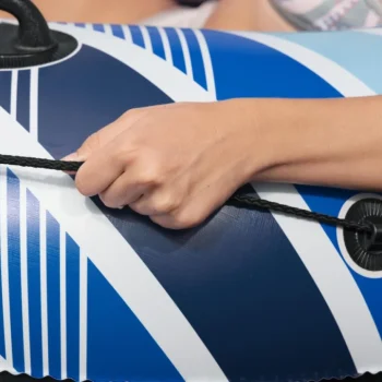 Napuhani Kolut Za Plivanje Rapid Rider Bestway 135 Cm + Naslon + Mrežasto Dno + Držači Za Piće + Ručke 4