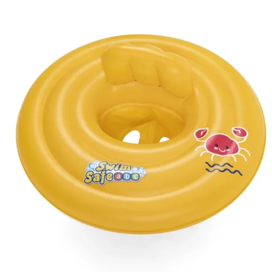 Napuhani Kolut Za Plivanje Za Bebe 0 1 Godine Bestway 69 Cm + Sjedalo Za Pelene 1