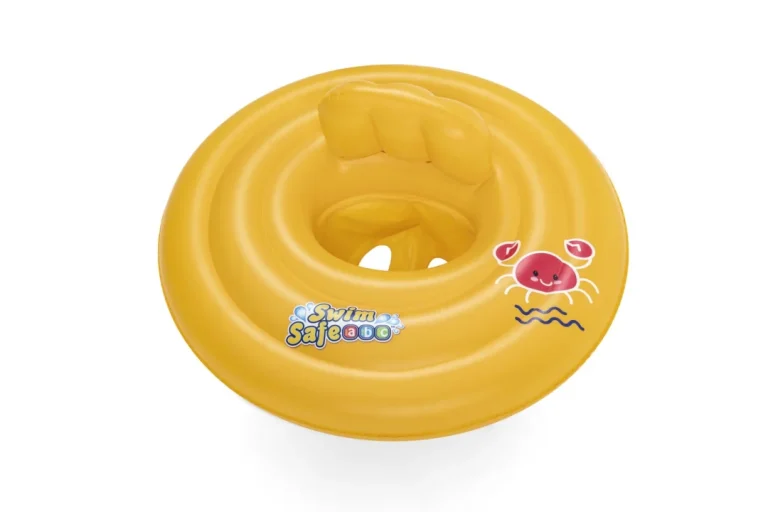 Napuhani Kolut Za Plivanje Za Bebe 0 1 Godine Bestway 69 Cm + Sjedalo Za Pelene 1