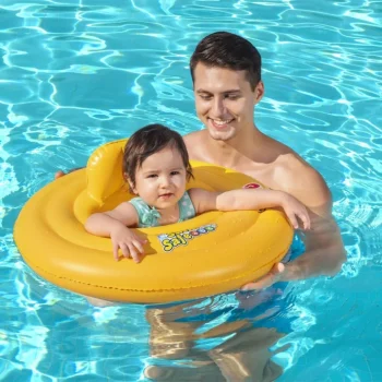 Napuhani Kolut Za Plivanje Za Bebe 0 1 Godine Bestway 69 Cm + Sjedalo Za Pelene 4