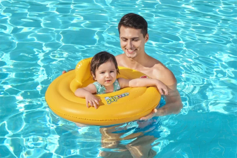 Napuhani Kolut Za Plivanje Za Bebe 0 1 Godine Bestway 69 Cm + Sjedalo Za Pelene 4
