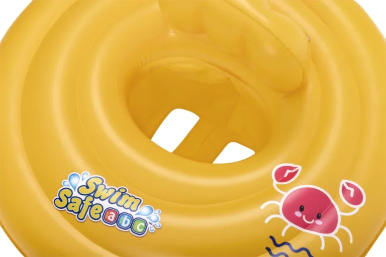 Napuhani Kolut Za Plivanje Za Bebe 0 1 Godine Bestway 69 Cm + Sjedalo Za Pelene 9