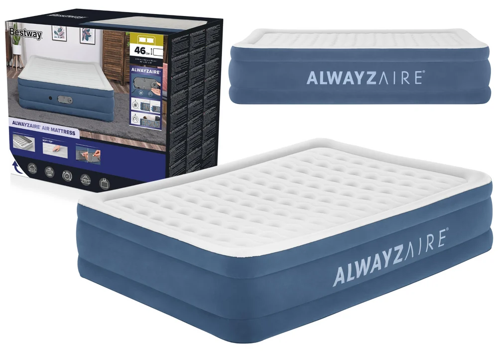 Napuhani Madrac Bestway Alwayzaire 67624 152 × 203 × 46 Cm 1