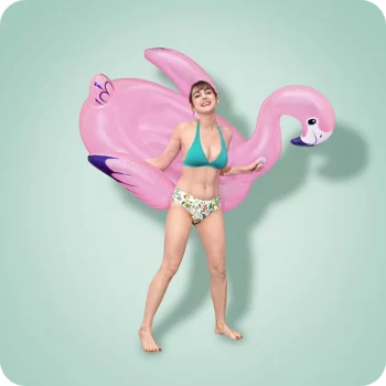 Napuhani Madrac Flamingo 153 × 143 Cm Bestway 41475 11