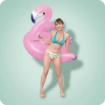 Napuhani Madrac Flamingo 153 × 143 Cm Bestway 41475 12