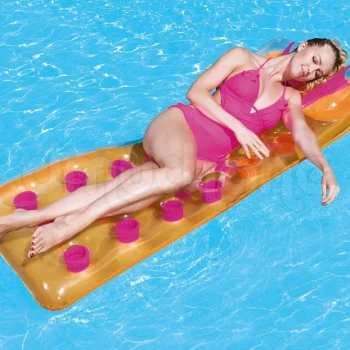 Napuhani Madrac Za Plivanje 3 Boje 188 × 71 Cm Bestway 43015 Narančasti 4