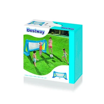 Napuhani Nogometni Gol S Tušem Bestway 254 × 112 × 130 Cm 4