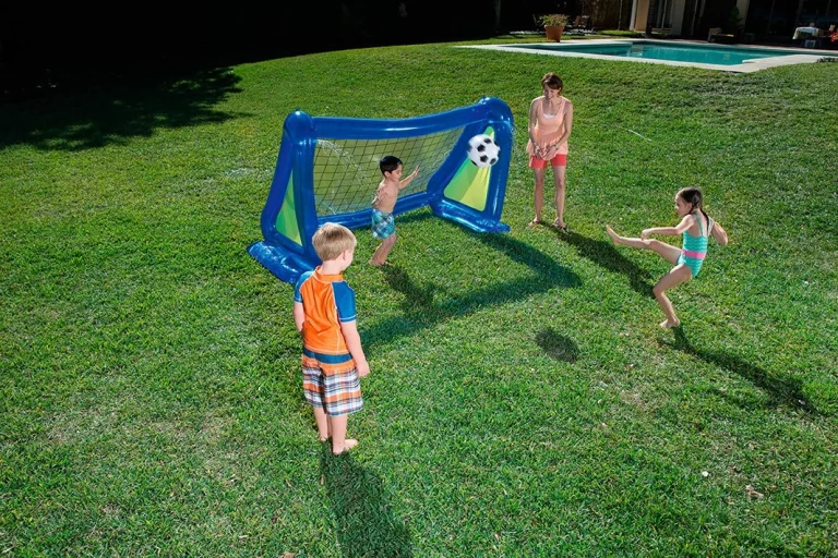 Napuhani Nogometni Gol S Tušem Bestway 254 × 112 × 130 Cm 5