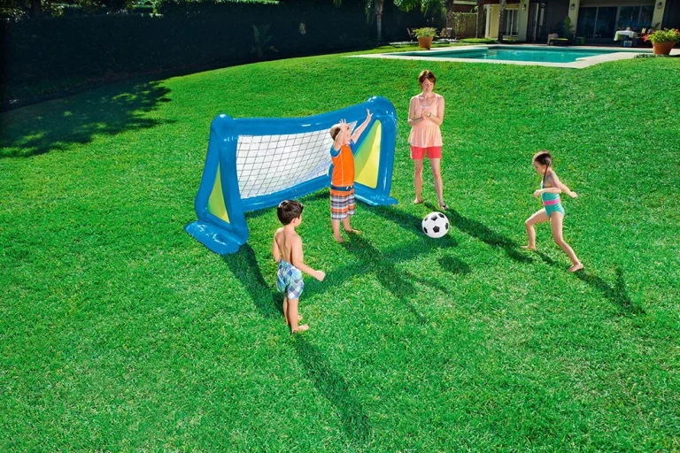 Napuhani Nogometni Gol S Tušem Bestway 254 × 112 × 130 Cm 6