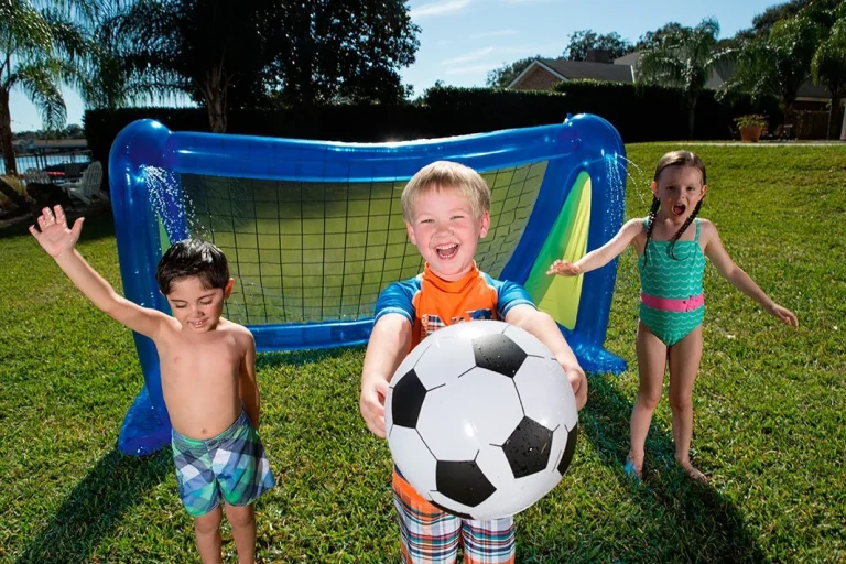 Napuhani Nogometni Gol S Tušem Bestway 254 × 112 × 130 Cm 7