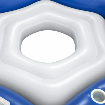 Napuhani Otok Za Plivanje Za 3 Osobe Bestway 199x176cm + 3 Naslona + Mjesta Za Piće + Ručke + Dno S 2