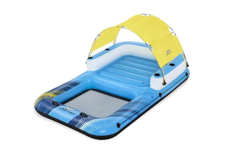 Napuhani Otok Za Plivanje Za 4 Osobe Bestway 305x186x58cm + Krov + Mrežasto Dno 1