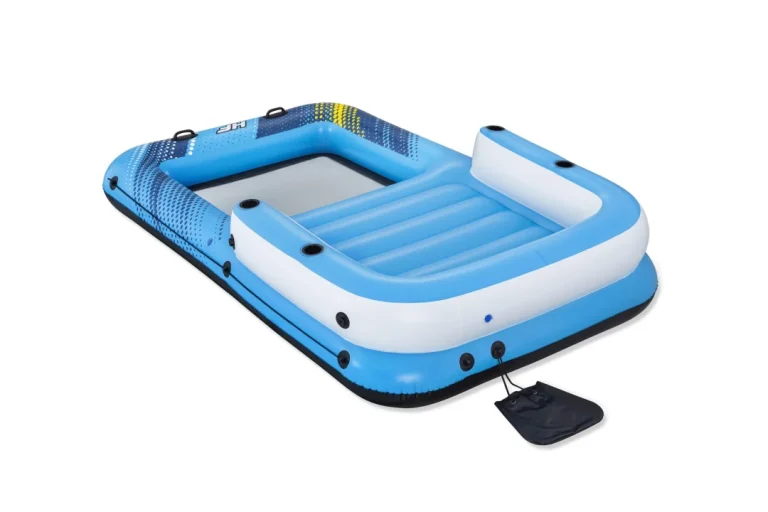 Napuhani Otok Za Plivanje Za 4 Osobe Bestway 305x186x58cm + Krov + Mrežasto Dno 13