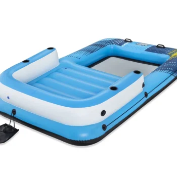Napuhani Otok Za Plivanje Za 4 Osobe Bestway 305x186x58cm + Krov + Mrežasto Dno 18