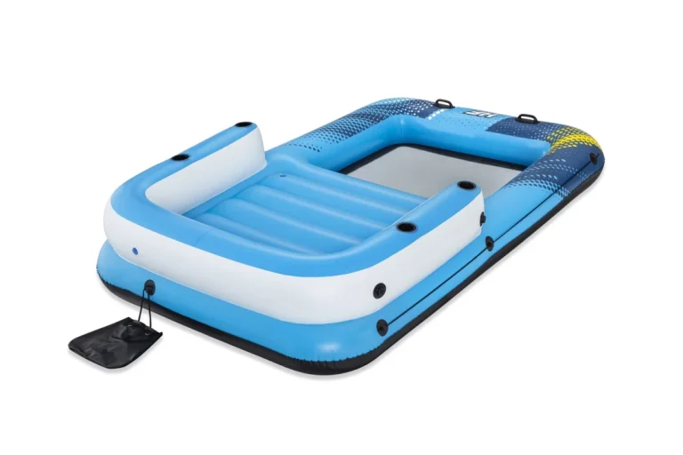 Napuhani Otok Za Plivanje Za 4 Osobe Bestway 305x186x58cm + Krov + Mrežasto Dno 18