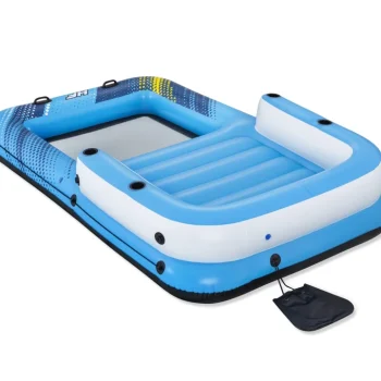 Napuhani Otok Za Plivanje Za 4 Osobe Bestway 305x186x58cm + Krov + Mrežasto Dno 19