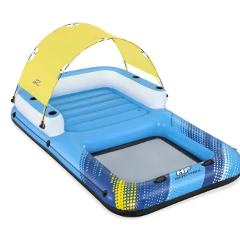 Napuhani Otok Za Plivanje Za 4 Osobe Bestway 305x186x58cm + Krov + Mrežasto Dno 6