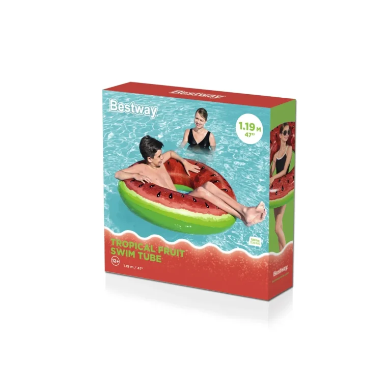 Napuhani Ploha Za Plivanje S Motivom Lubenice, Voće, Za Djecu 12+ I Odrasle, Bestway 119 Cm 9