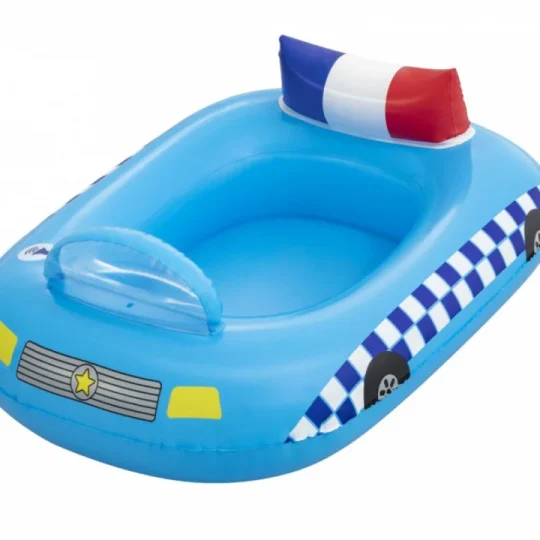 Napuhani Ponton Policijski Automobil Za Djecu 97x74 Bestway + Zvučna Sirena 1
